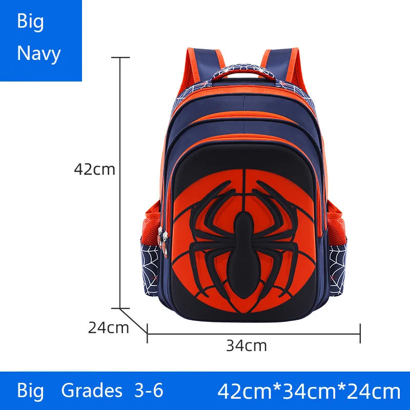 Spider Hero Backpack & Pencil Case Set – Fun Waterproof School Bag